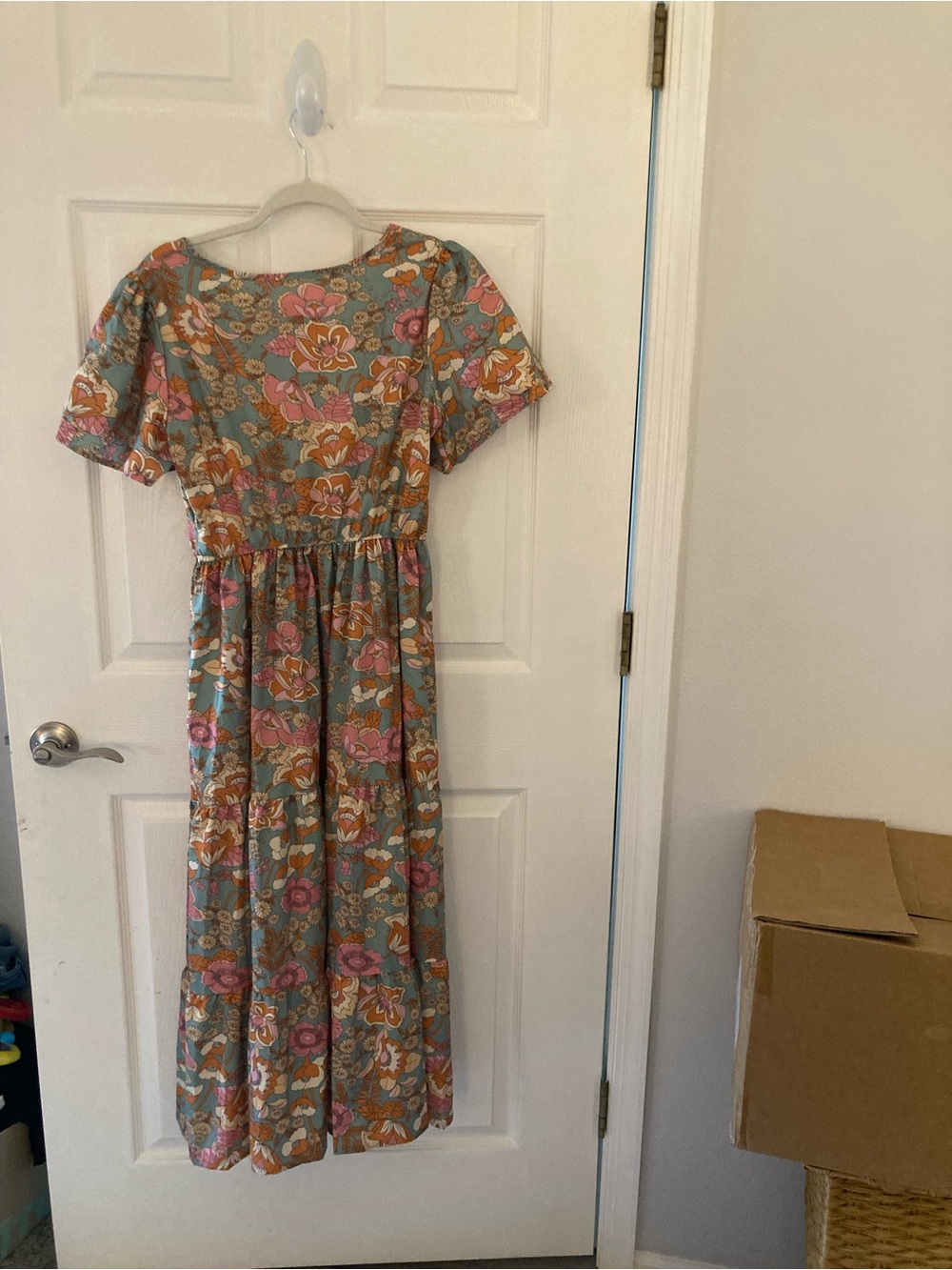 Floral midi dress